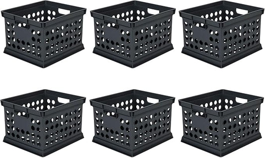 Sterilite Stackable Plastic Storage Crate Bin Organizer File Box by Sterilite