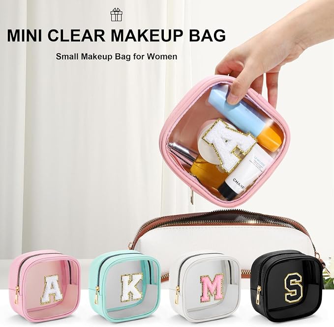 YOOLIFE Mini Makeup Bag | Clear Makeup Bag Toiletry Case | Portable Make Up - Image 7