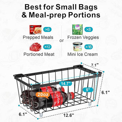 iSPECLE Chest Freezer Organizer Bins - Image 3