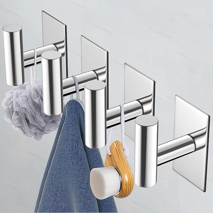 VAEHOLD Wall Towel Hooks, Heavy Duty Sticky Holder Waterproof Towel Hooks - Image 2