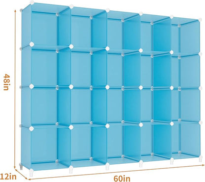 HOMIDEC 20-Cube Storage Organizer, Closet Organizer Storage Shelf Bookcase - Image 3