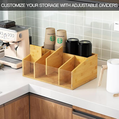 Coffee Station Organizer Condiment Organizer - Image 3
