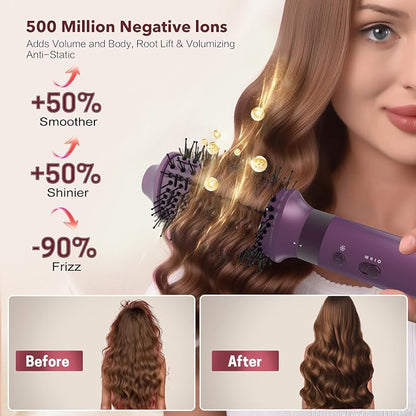 StyleVibe 6-in-1 Air Styler, Hair Dryer & Blow Dryer Brush - Image 4