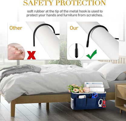 Bedside Storage Caddy/Bedside Hanging Storage Bag - Image 6