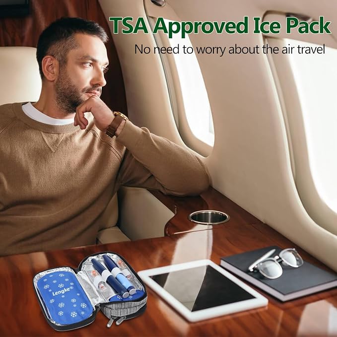YOUSHARES Ice Pakcs for Insulin Cooler Travel Case - Image 5