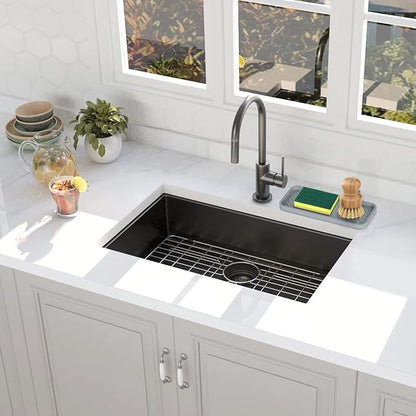 EG-SIPRO Silicone Sponge Holder, Kitchen Sink Organizer Tray, Sponge Caddy - Image 6