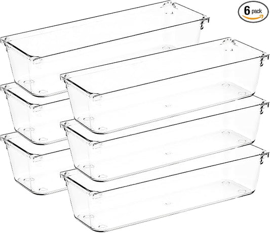 6 Pack Drawer Organizer by Ravinte+Decor