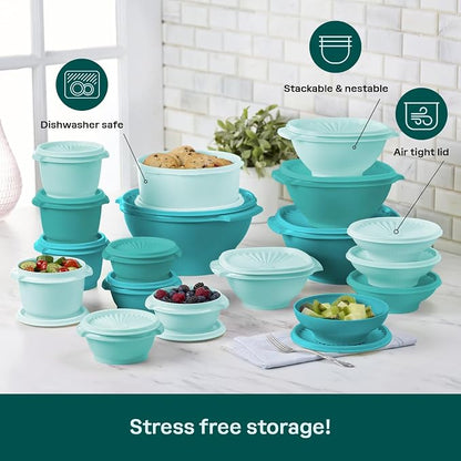 Tupperware Heritage Collection, New 36 Piece Food Storage Container Set in - Image 5