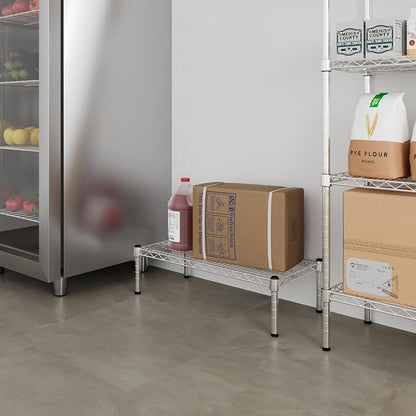 14" Deep x 30" Wide x 8" Height 1-Tier Wire Shelving Kit | NSF Commercial - Image 6