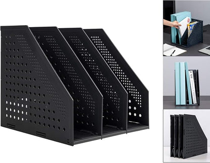 Leven Collapsible Magazine File Holder/Desk Organizer by Leven