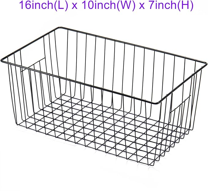 16inch Upright Freezer Organizer Baskets - Image 4