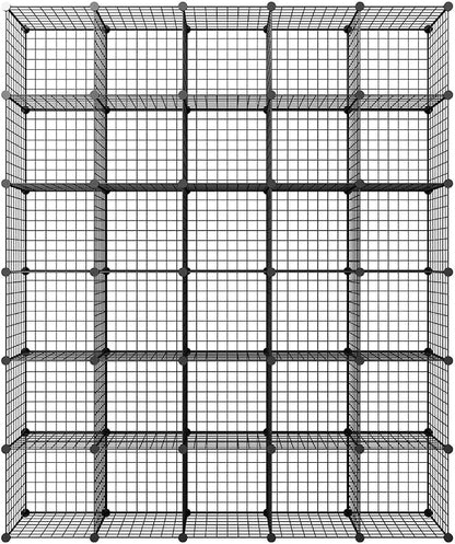 Metal Grid 14"x14" Wire Cube Storage - Image 3