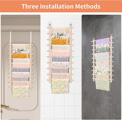 sewing fabric storage: 31.5 Inch fabric organizer and sewing fabrics organizer - Image 6