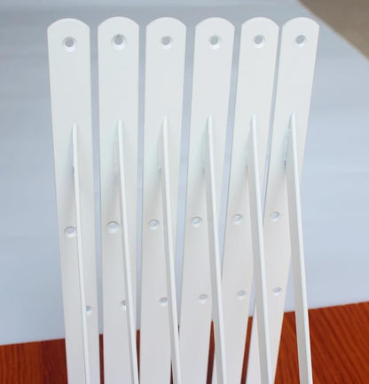 12 Pack L14 x H 10" White Heavy Duty Shelf Brackets - Image 6