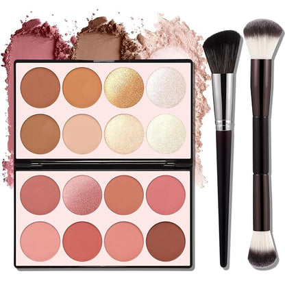 16 Colors Contour Palette Make up by SPRINGSKY