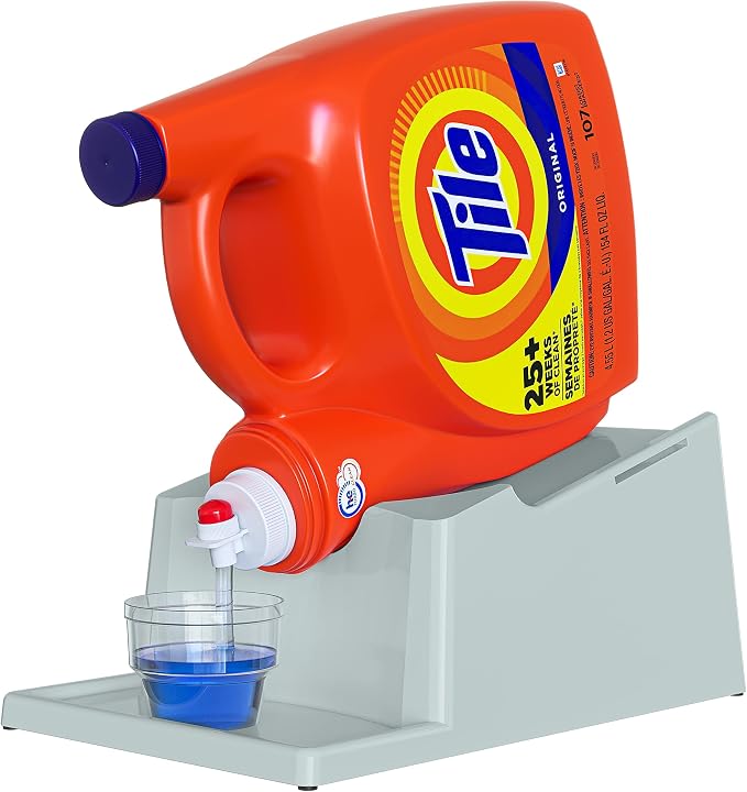 Skywin No-Spill Liquid Laundry Detergent Holder Organizer and Drip Tray by Skywin
