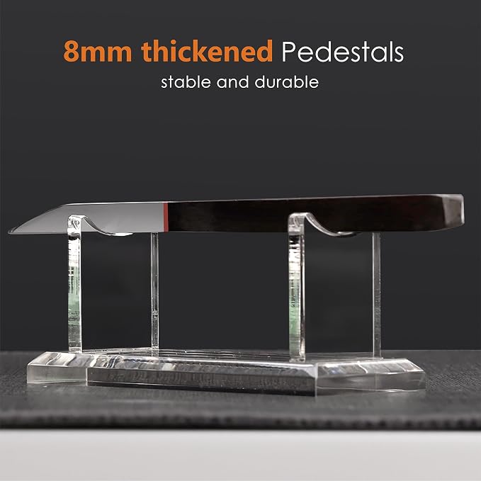 SANRUI Acrylic Pen Holder Display Stand, Shop Fountain Pencil Makeup Brush Rack - Image 4