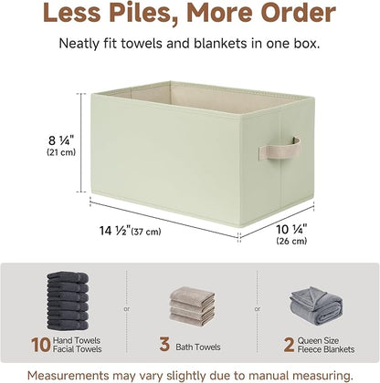 StorageWorks Storage Baskets for Shelves, Foldable Fabric Closet Storage Bins - Image 6