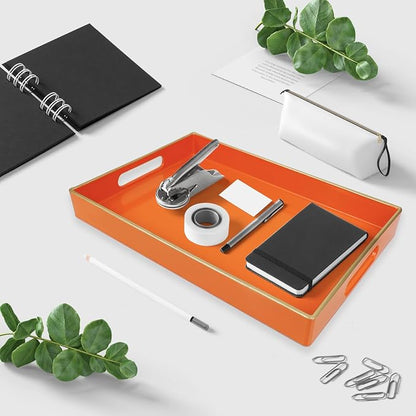 Spsyrine Orange Bathroom Vanity Tray - Image 4