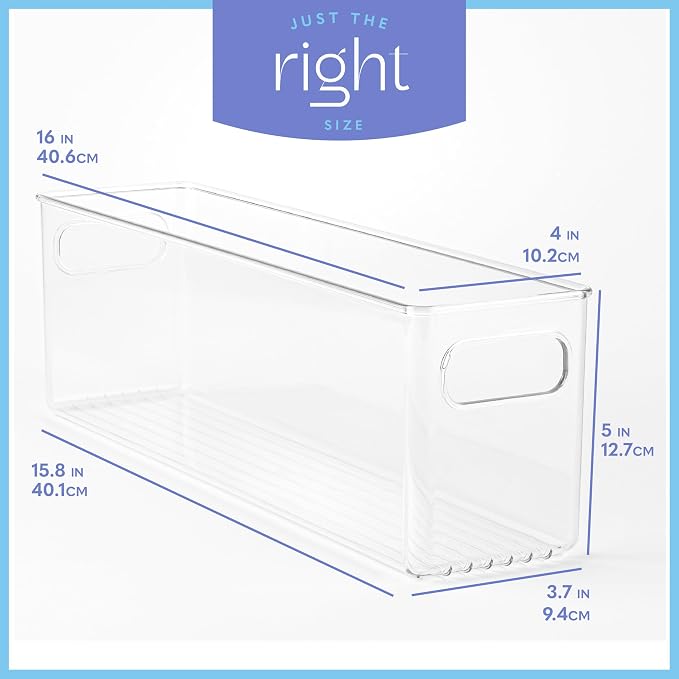 primebox Plastic Food Storage Clear Container Bin - Image 3