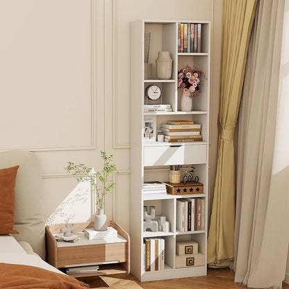 Tangkula 71” Tall Bookcase - Image 2