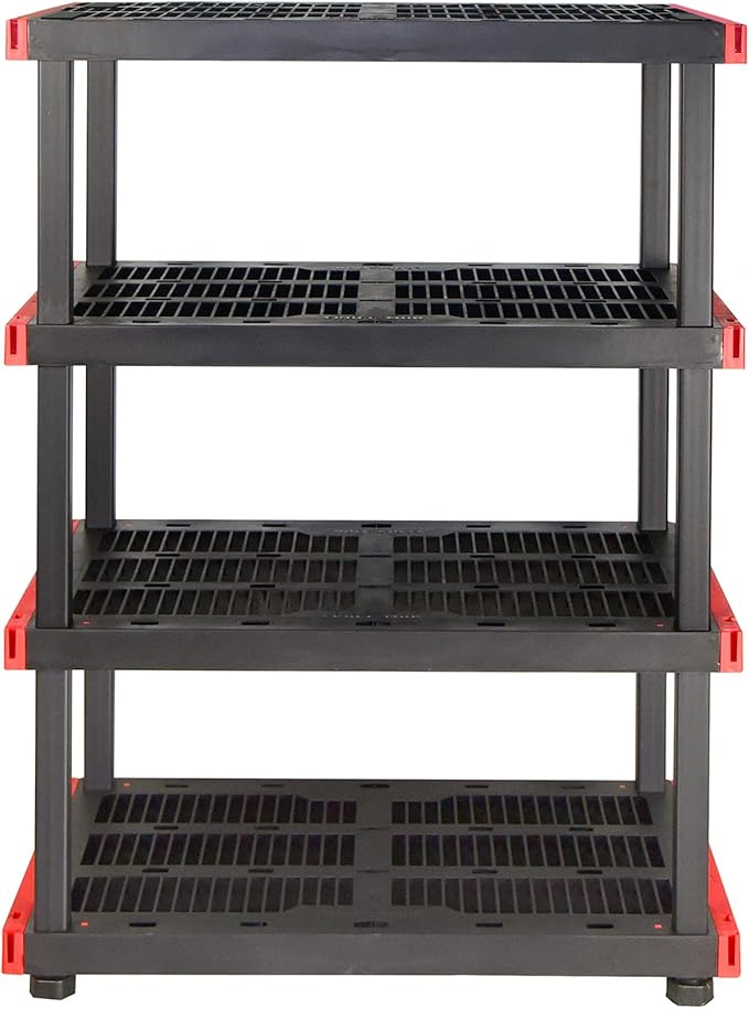 CX Craftsman, 4-Tier Highly Durable Storage Rack, 200lbs/shelf, Interlocking - Image 4