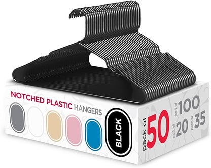 Sharpty Plastic Hangers Clothes Hangers by Sharpty