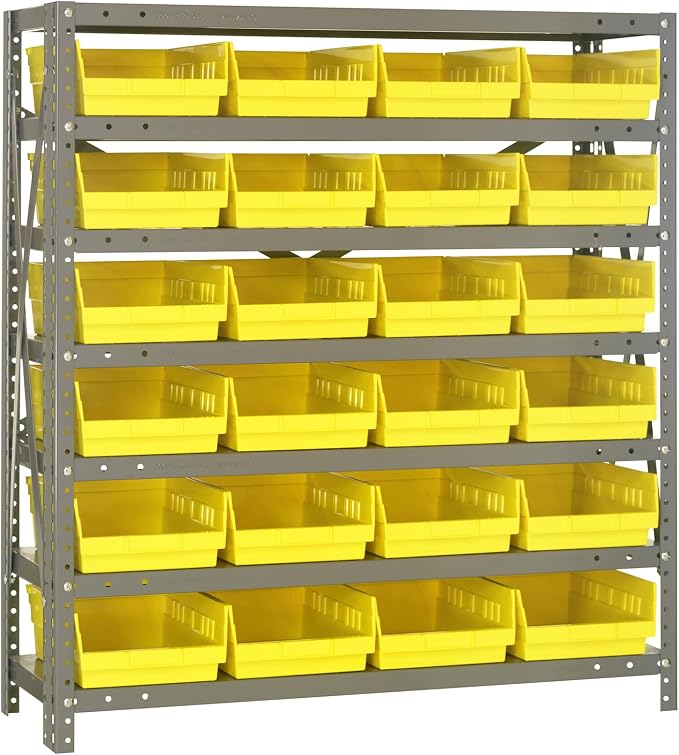 Quantum Storage Systems 1839-108YL Steel Shelving Unit by QuantumStorageSystems