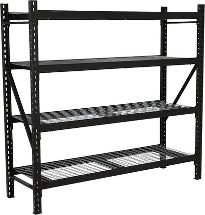 Ironton 4-Tier Industrial Steel Shelving Unit, 000-Pound Load Capacity by Ironton