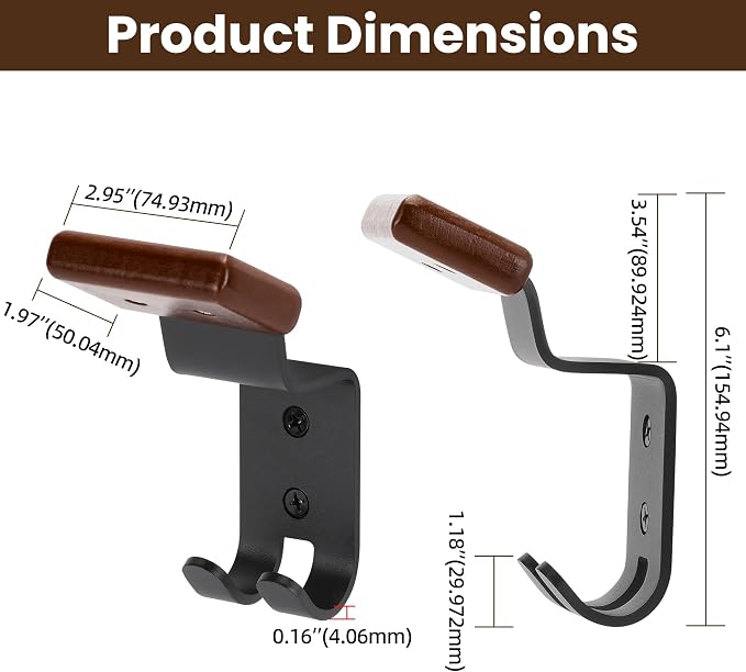Motorcycle Helmet Holder Wall Mount - Image 3