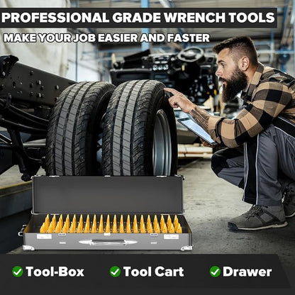 80PCS Modular Wrench Organizer Wrench Holder - Image 8