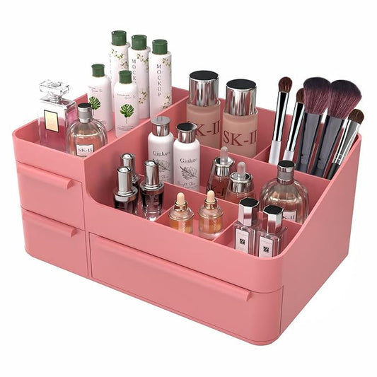 Makeup Organizer with Drawers, Countertop Organizer by CHANCETSUI