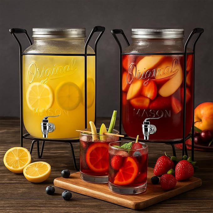 2 PACK-2 GALLON Drink Dispensers - Image 2