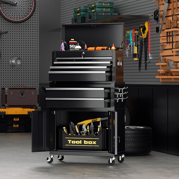 8-Drawer Rolling Tool Chest - Image 2