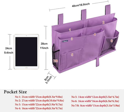 Surblue Caddy Hanging Organizer Bedside Storage Bag - Image 5