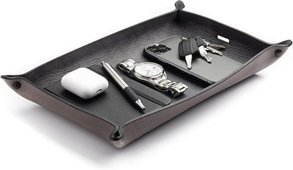 Main Street Forge Leather Valet Tray by MainStreetForge