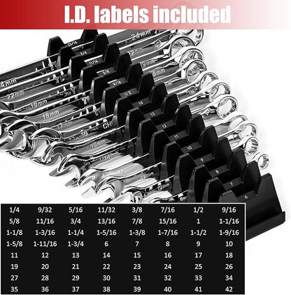 60PCS Magnetic Modular Wrench Organizer Wrench Holder - Image 4