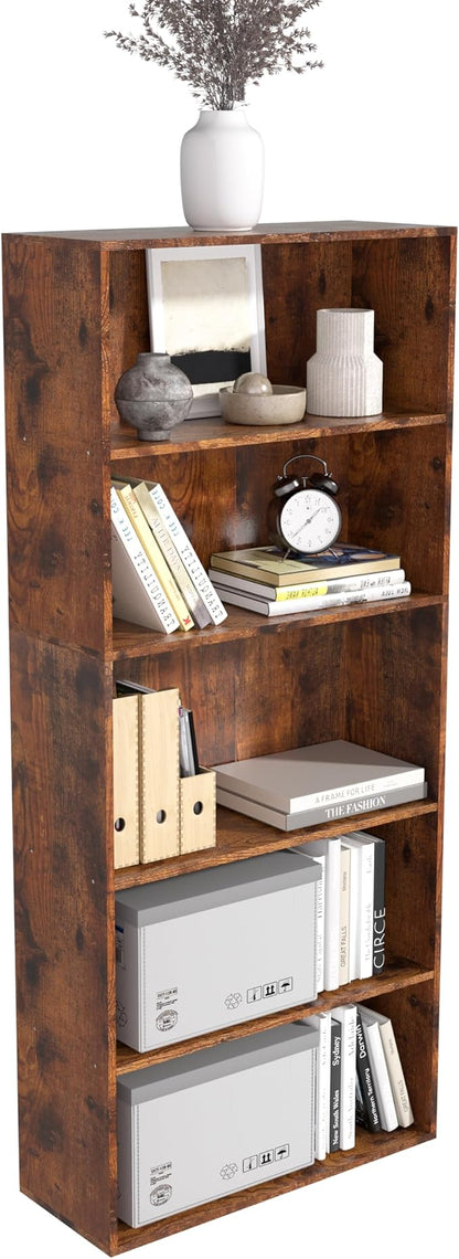 Wooden Cube Storage Organizer, Low Bookcase Storage Display Organizer) by NewBeth