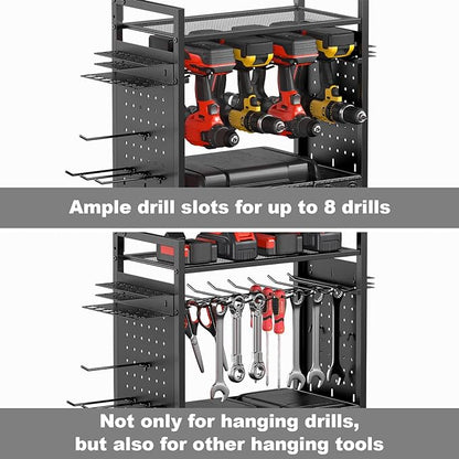 CCCEI Garage Power Tools Organizer Cart - Image 3