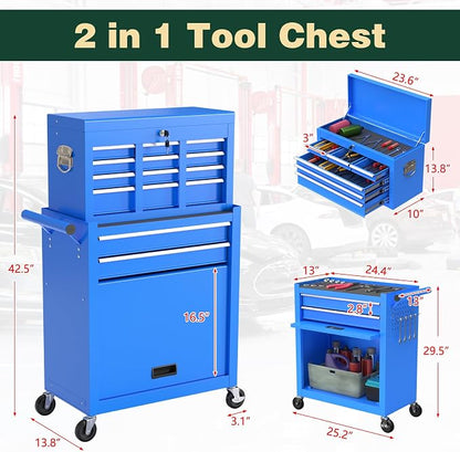 8-Drawer Heavy Duty Tool Chest - Image 3