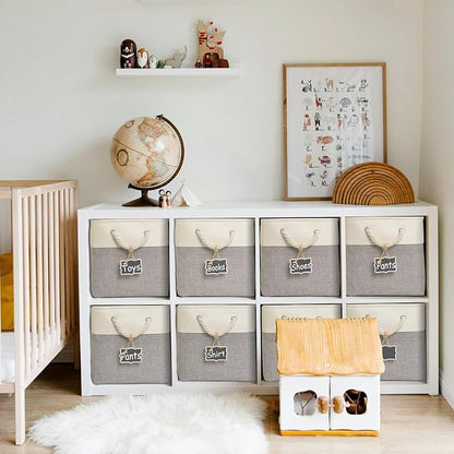 12x12 storage cube bins, Fabric Storage Cubes - Image 3