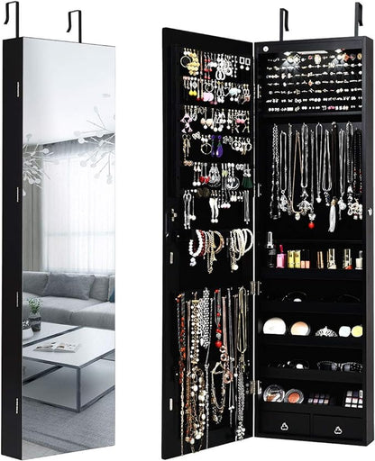 Giantex Wall Door Mounted Jewelry Armoire Cabinet by Giantex