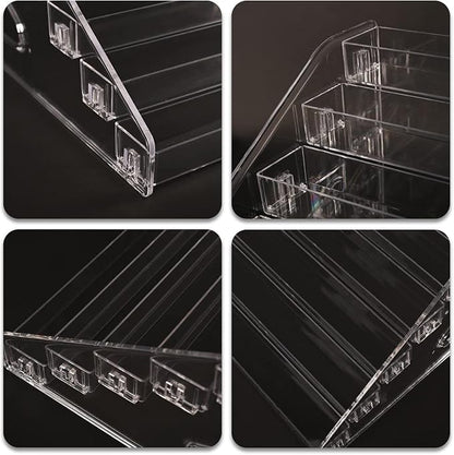 5 Tier Nail Polish Organizer Holder | Multi-Purpose Storage Rack - Image 5