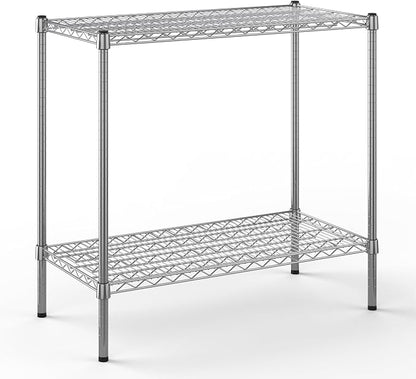 18" Deep x 36" Wide x 34" Height Wire Shelving Kit | 2-Tier | NSF Commercial by Regal+Altair