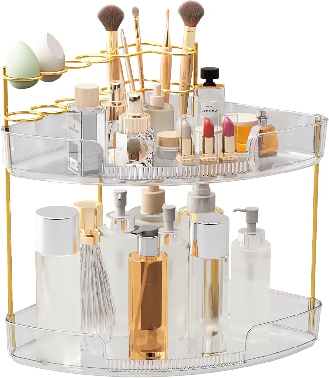 FELIZHOUSE 2-Tier Makeup Organizer by FELIZHOUSE