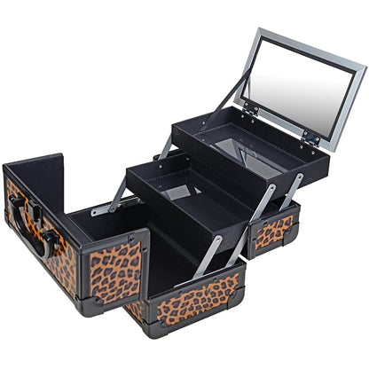 SHANY Chic Makeup Train Case Cosmetic Box Portable Makeup Case Cosmetics Beauty - Image 5