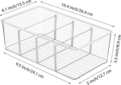 Vtopmart 10 Pack Food Storage Organizer Bins, Cabinet Organization and Storage - Image 2