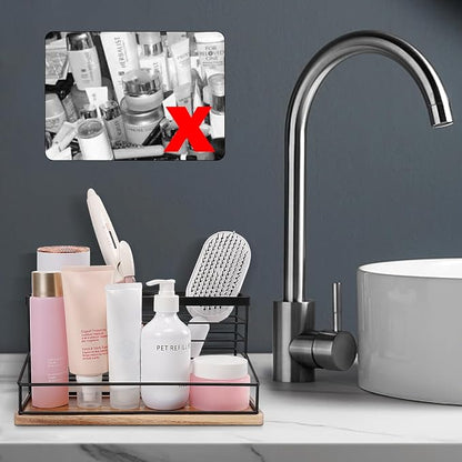 Hair Tool Organizer, Movable Hair Dryer Holder, Hair Styling Tools Storage - Image 5
