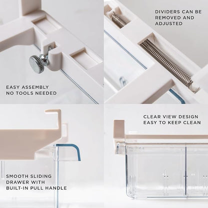 BINO | Pull-out Fridge Organizer | THE HANGER COLLECTION | Fridge Drawer - Image 5