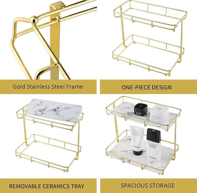 Bathroom Organizer Countertop Perfume Organizer Makeup Organizer Cosmetics - Image 3